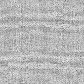 Textured flax fabric with a dense, irregular gray weave and granular surface, displaying a complex horizontal and vertical strand pattern.