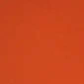 Orange stretchy fabric swatch with a matte finish and repeating dot pattern, displaying a woven texture and consistent warm color.