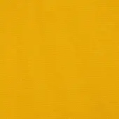 Mustard yellow woven fabric with a dense, uniform texture and matte finish, exhibiting a subtle granular appearance and canvas-like grain.