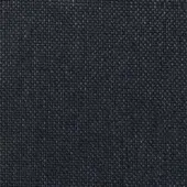 Hestan fabric sample, dark blue-gray woven textile, heathered texture with flecks of lighter gray, code 7035.15 from Lacividina collection.