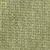 Olive-green woven fabric sample with silver-gray threads, dense grid pattern, matte finish, displaying “hestan 7035.22” identifier.