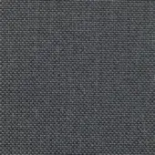 Charcoal gray fabric sample displaying a dense, heathered weave with a matte finish and subtle tonal variations in a simple over-under pattern.