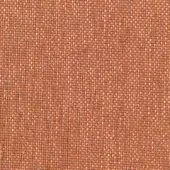 Orange woven fabric with a dense texture and horizontal grayish-beige threads, displaying a matte finish and uniform, complex weave pattern.