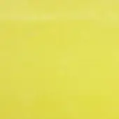 Yellow woven fabric texture displaying mottled tone and diffused effect, with a fine grain and plush appearance, evenly lit.
