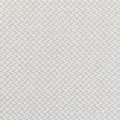 Woven fabric sample, pale gray color, dense uniform texture with subtle pattern and matte finish; text reads “lacividina fabrics fabric deans 7048.02 m”.