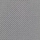 Woven gray fabric texture displays a dense, repeating pattern with subtle tonal variations and a raised, uniform surface.