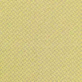 Yellow geometric fabric with a square motif weave, featuring pale gray threads and a matte, granular texture for durable upholstery.