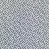 Woven fabric texture, muted gray tone, dense geometric pattern of small circles creating a subtle chevron visual rhythm, matte finish.