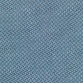 Woven fabric, light blue and gray, displays a dense geometric pattern with a textured, nubby surface and uniform weave.