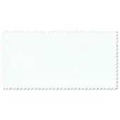 White fabric swatch with repeating diamond texture and zig-zag edges, displaying label “lacividina > fabrics > fabric (c) > trend > 3150”.