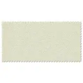 Off-white quilted fabric swatch with a diamond pattern, zig-zag edges, matte finish, and “lacividina” label printed on the bottom.