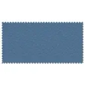 Diamond-quilted fabric swatch in muted blue with zig-zagged edges, matte finish, and distressed texture; labeled “lacividina 3172”.