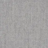 Gray woven fabric with a diagonal rib and heathered texture, dense compact weave, neutral background, even lighting.