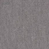 Woven fabric, muted gray, heathered texture; close-up of lacividina ‘27 molly’ textile displaying a dense, matte, twill weave with product labeling.