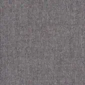Heathered gray woven fabric texture with a dense, granular surface and fine vertical ribbing, exhibiting a consistent matte finish.