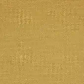 Gold fabric sample with a dense, diagonal weave and uniform texture, displaying subtle tonal variations under diffused lighting.