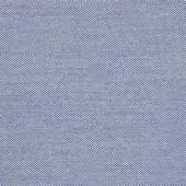 Blue fabric texture features a grid of small circles, creating a repeating pattern with a slightly lighter shade within the medium blue background.