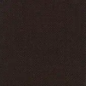 Woven fabric sample, muted brown with reddish-orange and gray flecks, dense heathered texture, small irregular weave, lacividina brand label visible.