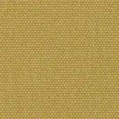 Golden yellow woven fabric displaying a grid pattern with beige threads, dense square openings, and a textured, uniform weave.