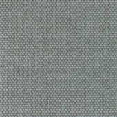 Lacividina Opera 01457.68 Lake fabric sample displaying a gray-blue circular grid pattern with a textured, subtly raised weave.