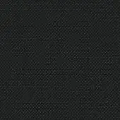Black woven fabric displaying a dense, repeating pattern of irregular shapes with subtle tonal variations and a granular texture.