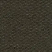Lacividina 33 Credo fabric sample, forest color, dense mottled texture with dark brown and olive green granular pattern, matte finish.