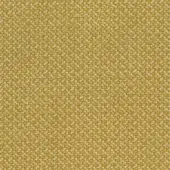 Gold woven fabric, “34 Cleo Gold” by lacividina, displays a dense, textured surface with cream-colored threads and a uniform weave.