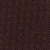 Lacividina fabric sample, dark navy blue with reddish-brown repeating floral pattern, textured matte woven textile.