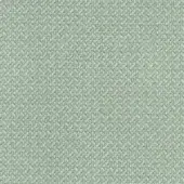 Pale green fabric sample with grid texture, off-white threads, matte finish, and “lacividina” label printed along the bottom edge.