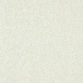 Creamy off-white fabric texture with a dense diagonal rib weave, matte finish, and consistent pattern for upholstery applications.