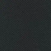 Dark gray geometric fabric sample with a diagonal square grid pattern, exhibiting a tightly woven, subtly textured and embossed surface.