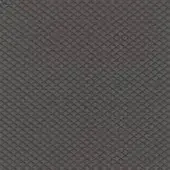 Dark gray geometric fabric sample displaying a repeating scale-like pattern, with a raised weave texture and matte finish, labeled “37 mosaic2”.