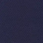 Navy blue woven fabric with a repeating geometric mosaic pattern and subtle tonal variations creating a textured, structured surface.