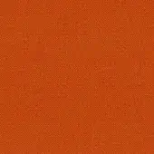 Orange fabric swatch displaying a tight woven texture with a matte finish and consistent, granular pattern in a terracotta tone.