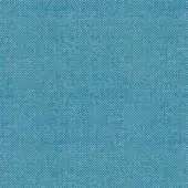 Turquoise woven fabric sample displaying a dense dotted texture, uniform grid pattern, and cool muted tone against a neutral backdrop.