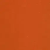 Orange woven fabric swatch with a matte finish and granular texture, presented in a solid mid-tone color against a neutral backdrop.