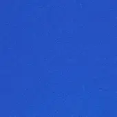 Medium blue fabric texture sample displaying a granular, woven surface and matte finish against a neutral backdrop.