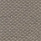 Woven fabric sample, gray-taupe color, dense grid texture with subtle tonal variations and a slightly raised, regular square intersection pattern.
