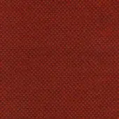 Terracotta fabric texture with repeating circular nodes in a grid pattern, dense weave, and subtle tonal variations, studio shot.