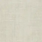 Beige linen fabric with dense, regular weave and matte finish; horizontal and vertical threads create a grid pattern, studio shot.