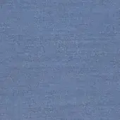 Medium blue woven fabric sample with a granular texture and consistent color, displaying a dense, slightly irregular pattern throughout the material.