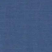 Medium blue woven fabric with a dense square pattern and granular texture, exhibiting slight tonal variations in the yarn.