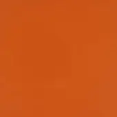 Teraskin nappa fabric sample, warm orange color, matte finish with subtle grain, tightly woven texture, lacividina collection.