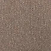 Brown woven fabric with gray speckles, dense regular weave, matte finish, “lacividina” text detail, studio lighting.