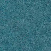Felt texture sample in muted teal, displaying dense, short fibers and a matte finish with subtle tonal variations and a slightly rough surface.