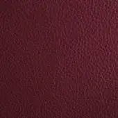 Burgundy leather texture sample “0715” from Lacividina’s Imperial collection, displaying a dense, matte, pebbled grain pattern.