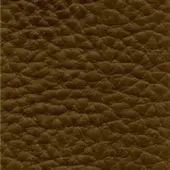 Brown leather texture with repeating pebble-grain diamonds, matte finish, warm tonal variations, consistent uniform surface quality.
