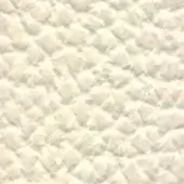 Quilted leather texture, off-white color, diamond pattern with matte finish; sample “44 lux1 > 423” from lacividina leather collection.