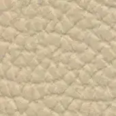 Quilted leather texture in light beige, featuring a diamond pattern with raised stitching and a matte finish, displaying a natural grain.