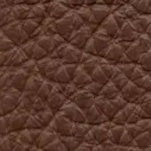 Brown quilted leather texture with a repeating diamond pattern, matte finish, and subtle tonal variations displaying a dense, consistent surface.